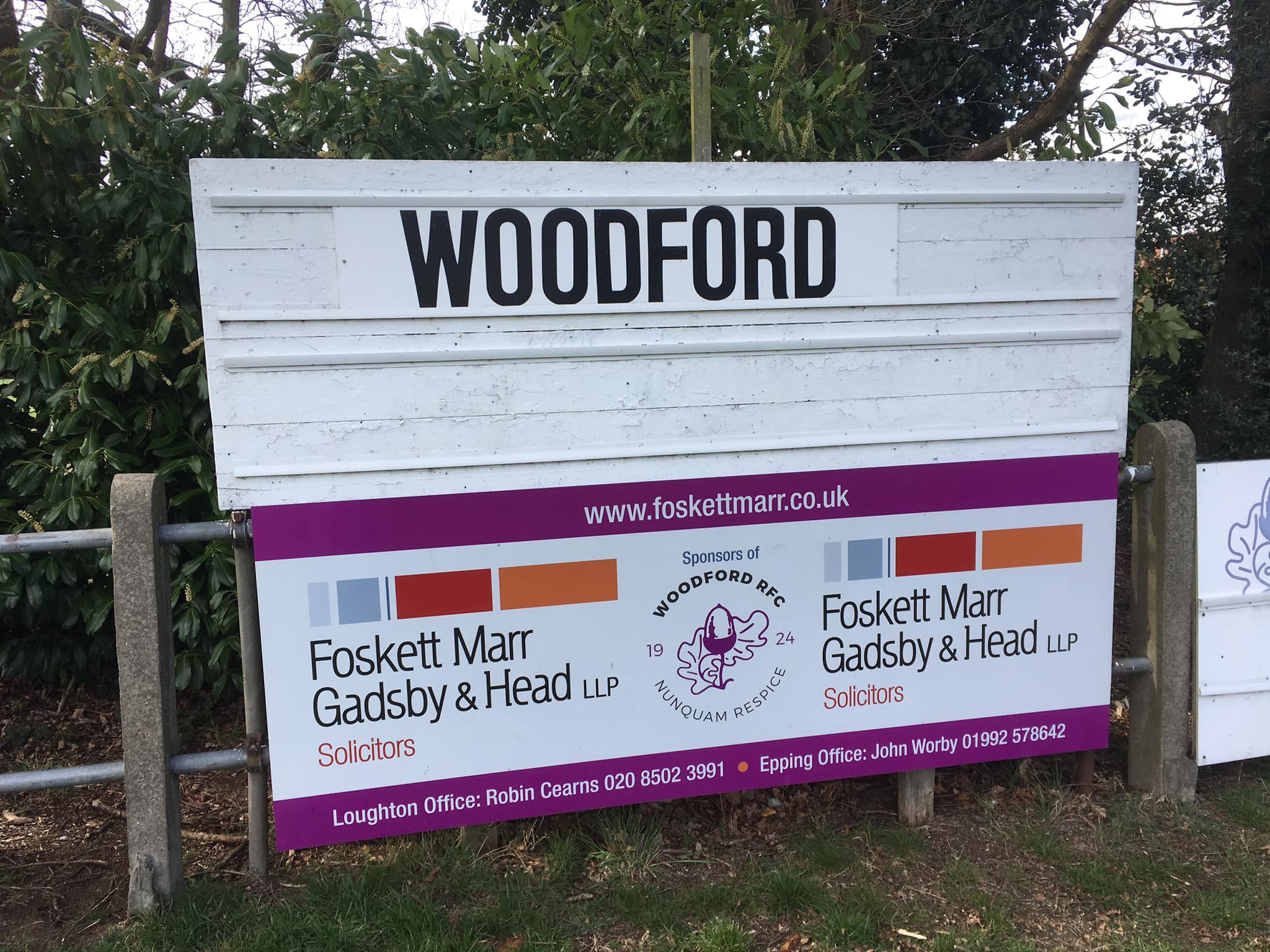 Woodford Scoreboard